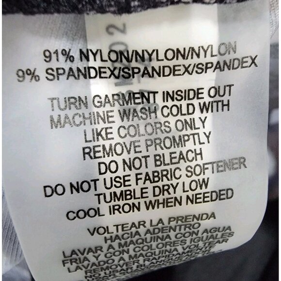 Calvin Klein Shorts Women's Abstract Animal Print‎ Bike Shorts High Rise S - Picture 3 of 9